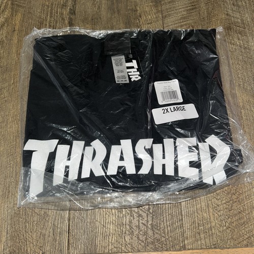 Thrasher black shirt with - thrasher, t-shirt