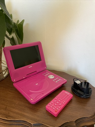 Pink portable dvd - pink, alba