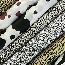 Polycotton Fabric Animal Print