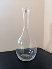 Holmegaard Glass Flower Vase Made in Denmark Round 23.7cm tall