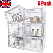 6PCS Stackable Shoe Storage