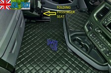 SCANIA R SERIES NEW GENERATION [ 2017 + ] ECO LEATHER FLOOR SET -BLACK/BLUE