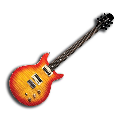 Hamer sunburst electric guitar - sunburst,