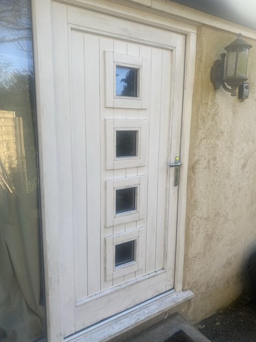 Reclaimed wooden door double - wooden,