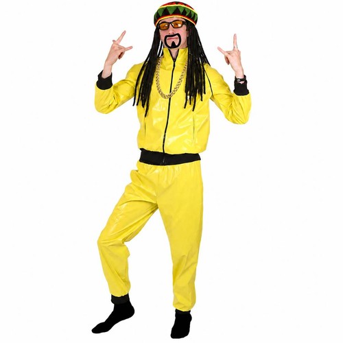 Adult yellow hip hop - adult,
