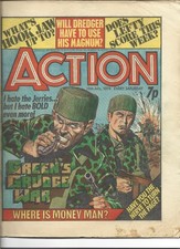 Action Comic 10th July 1976, IPC Magazines, Pre-Ban