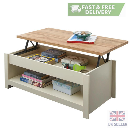 Cream coffee modern table - cream,