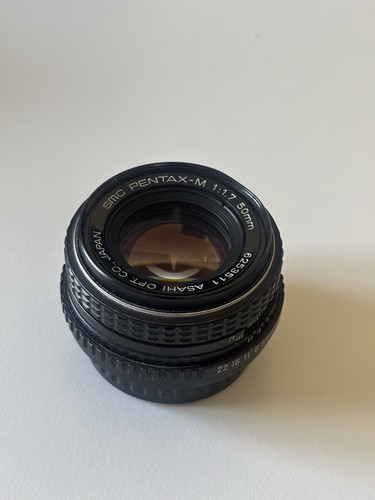 Pentax smc 50mm 7 manual - 50mm, f/1.7