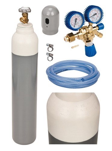 Oxygen bottle cylinder - oxygen, 8l