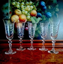 Crystal Champagne Flutes