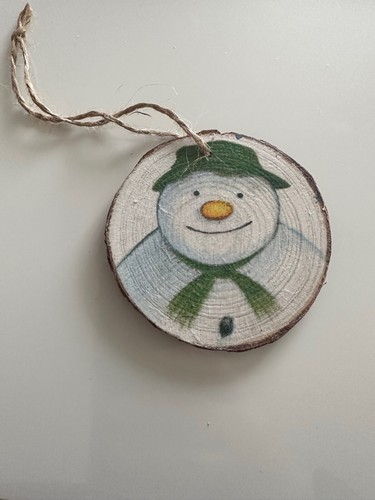 Handmade the snowman - the,