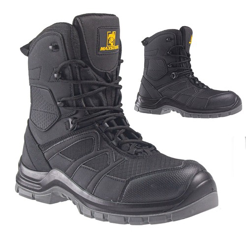 Mens leather non safety boots - leather,
