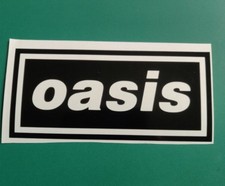 Oasis classic band logo - Car/Van/Camper/Bike Decal Sticker Vinyl Graphic