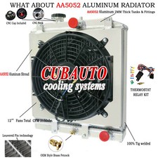 Aluminium Radiator +Shroud Fan