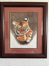 Limited edition  framed tiger
