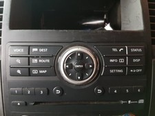 10-15 NISSAN NAVARA PATHFINDER R51 SAT NAV RADIO CONTROL PANEL UNIT 28395-5X00D