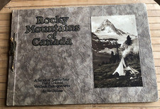 Rocky Mountains of Canada, 24 Vandyck photogravures, vintage book