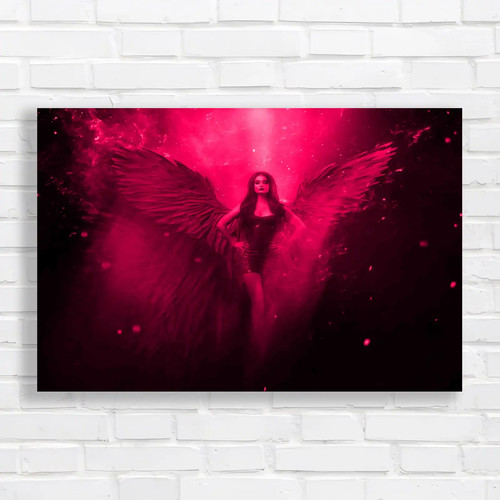 Fierce fallen angel with - fierce,