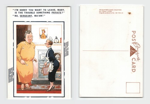 Postcard bamforth comic - bamforth,