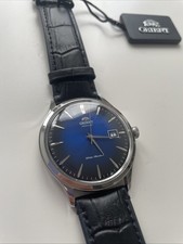 Orient Bambino V4 Blue - Mint Condition - Original Box