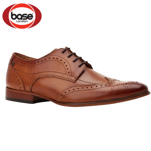 Mens leather brogues shoes - leather,