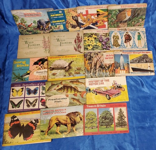 Wills cigarette card albums - cigarette,