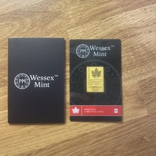 Wessex Mint 1/1000th oz  Gold