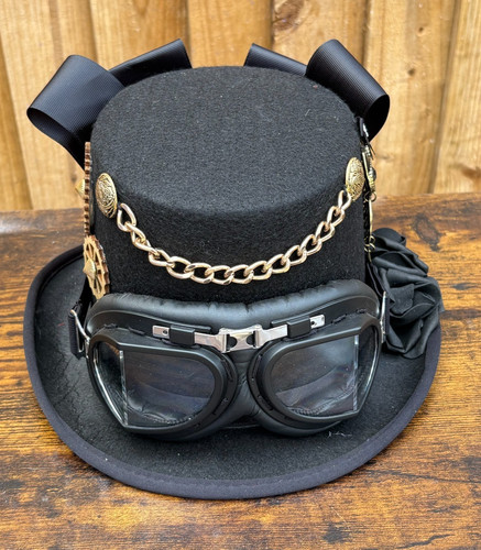 Black top hat steampunk - ,