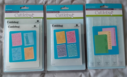 Sets of cuttlebug - x,