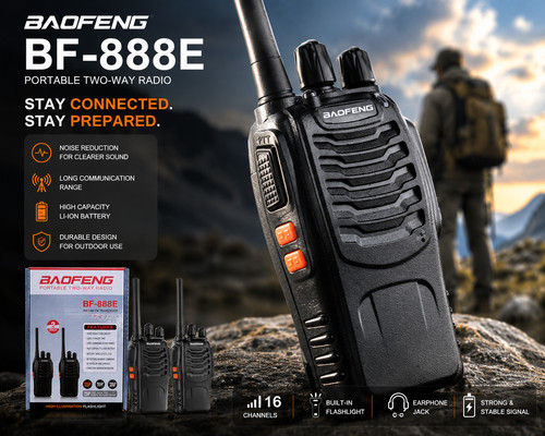 Baofeng 88e walkie talkie - baofeng, bf-88e