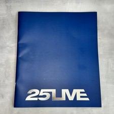 George Michael 25live Souvenir Programme Blue Cover 25th Anniversary Tour