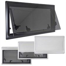 ADVENTURER WINDOW THC CURVED TOP HINGED WHITE BLIND CAMPERVAN MOTORHOME SPECIAL