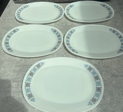 Pyrex jaj chelsea steak plates - pyrex,