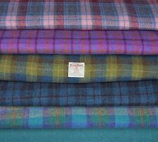 Harris Tweed Fabric  100% wool Craft Material  75cm x 25cm  - various Colours