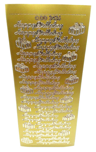 Peel off stickers happy - peel,
