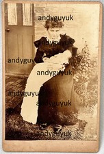 CABINET CARD WILLINGHAM RARE THODAY POST MORTEM BABY ANTIQUE PHOTO ST IVES CAMBS
