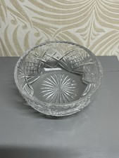 Vintage crystal fruit bowl - crystal,