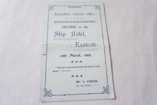 1906 LNWR Outing to Ship Hotel