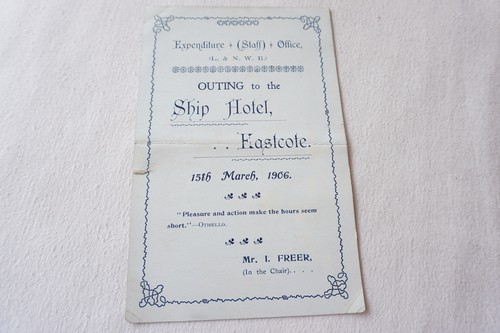 1906 lnwr outing ship hotel - to,