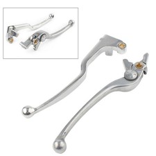 2x Chrome Brake Clutch Levers