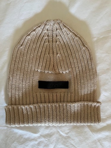 Prada beanie hat beige