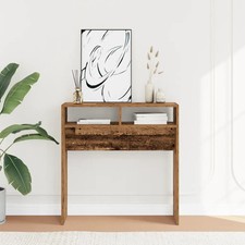 WALPLUS Console Table Old Wood