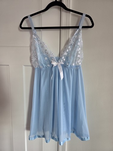 Baby blue cinderella babydoll - blue,