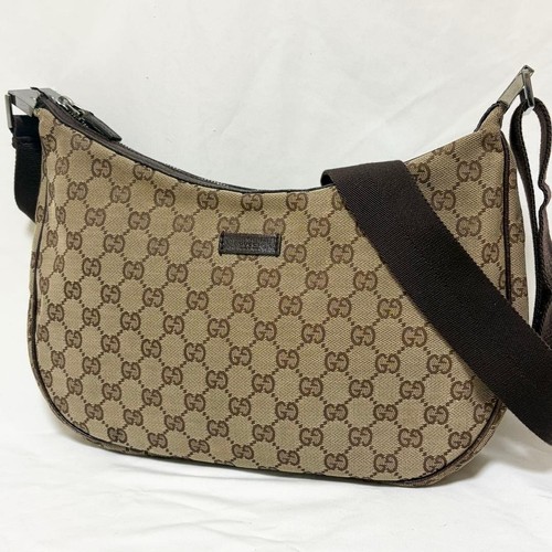 Gucci shoulder bag canvas - gucci,