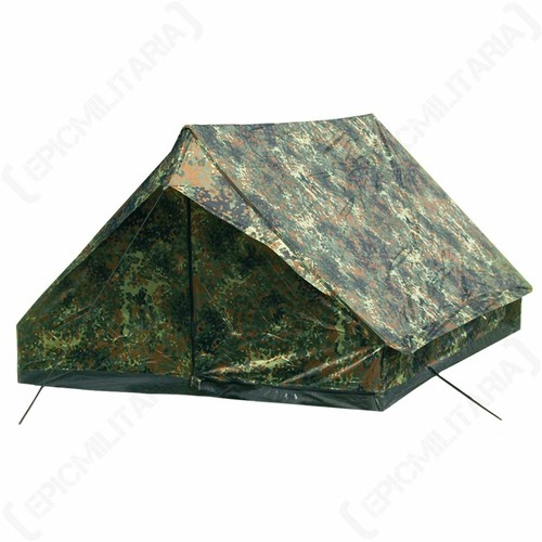 Two person tent flecktarn - person,
