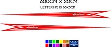 300cm Shetland design sticker for Shetland 570 & other models 3-5 year vinyl