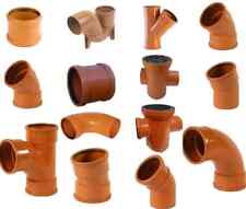 Underground Drainage Soil Pipe Fittings Sockets Junctions & Bends Gully P Trap