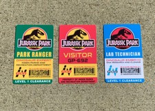3 Jurassic Park Set Prop ID