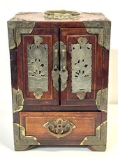 Vintage Wood And Jade Or