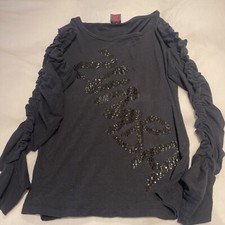 Zumba Long Rouched Sleeve Top